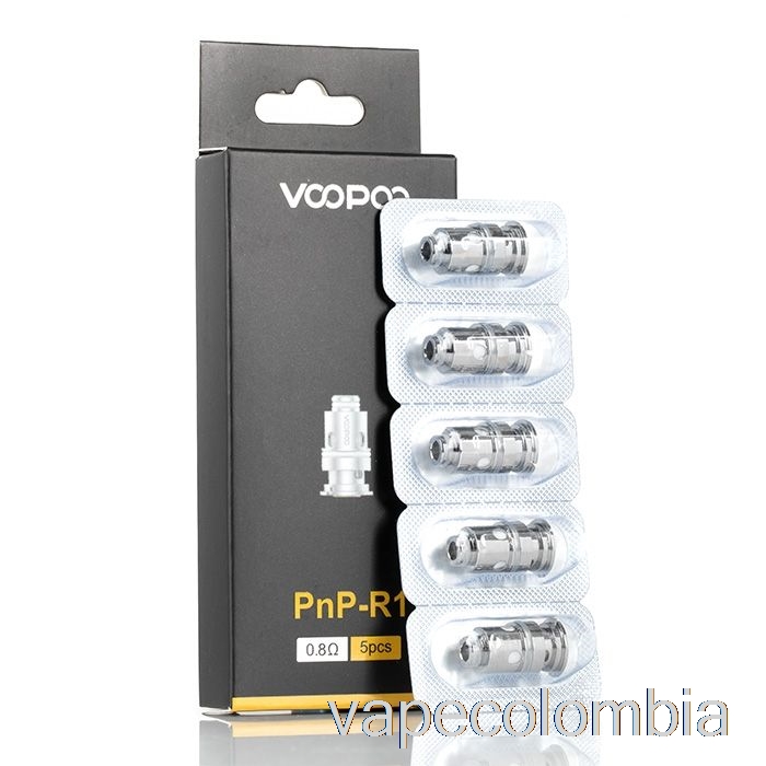 Vape Recargable Voopoo Pnp Bobinas De Repuesto 0.8ohm Pnp-r1 Bobinas Duales